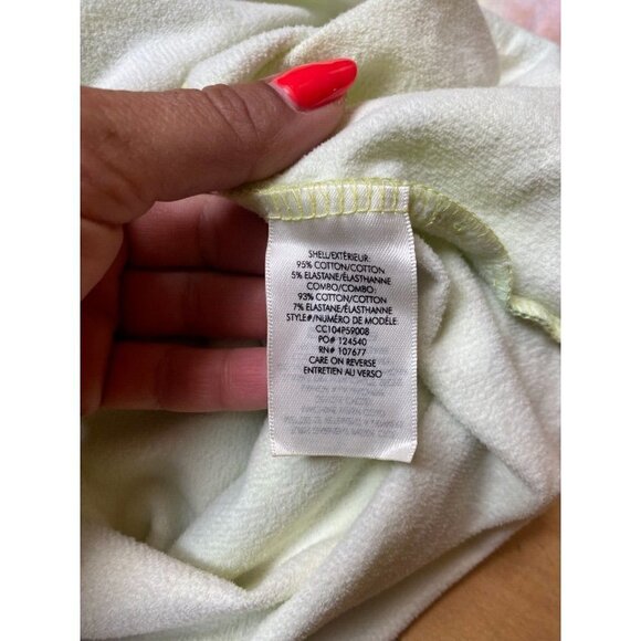 ALICE + Olivia "Nikki" tie-dyed fleece hoodie sweater long sleeve sz XSmall - Picture 6 of 6